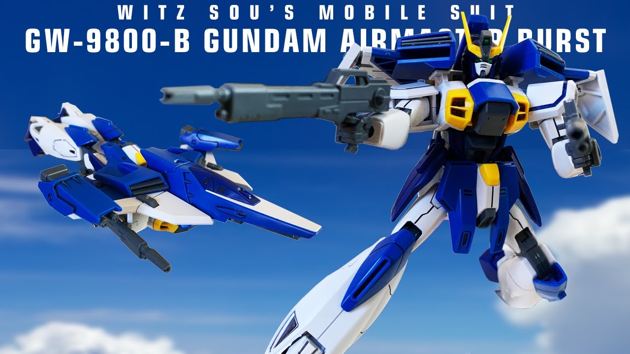 **MTS Toys**กันดั้ม P-Bandai : HGAW GW-9800-B Gundam Airmaster Burst 1/144