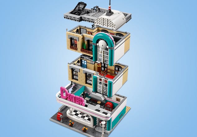 **MTS Toys**เลโก้ Lego Creator Expert 10260 : Downtown Diner