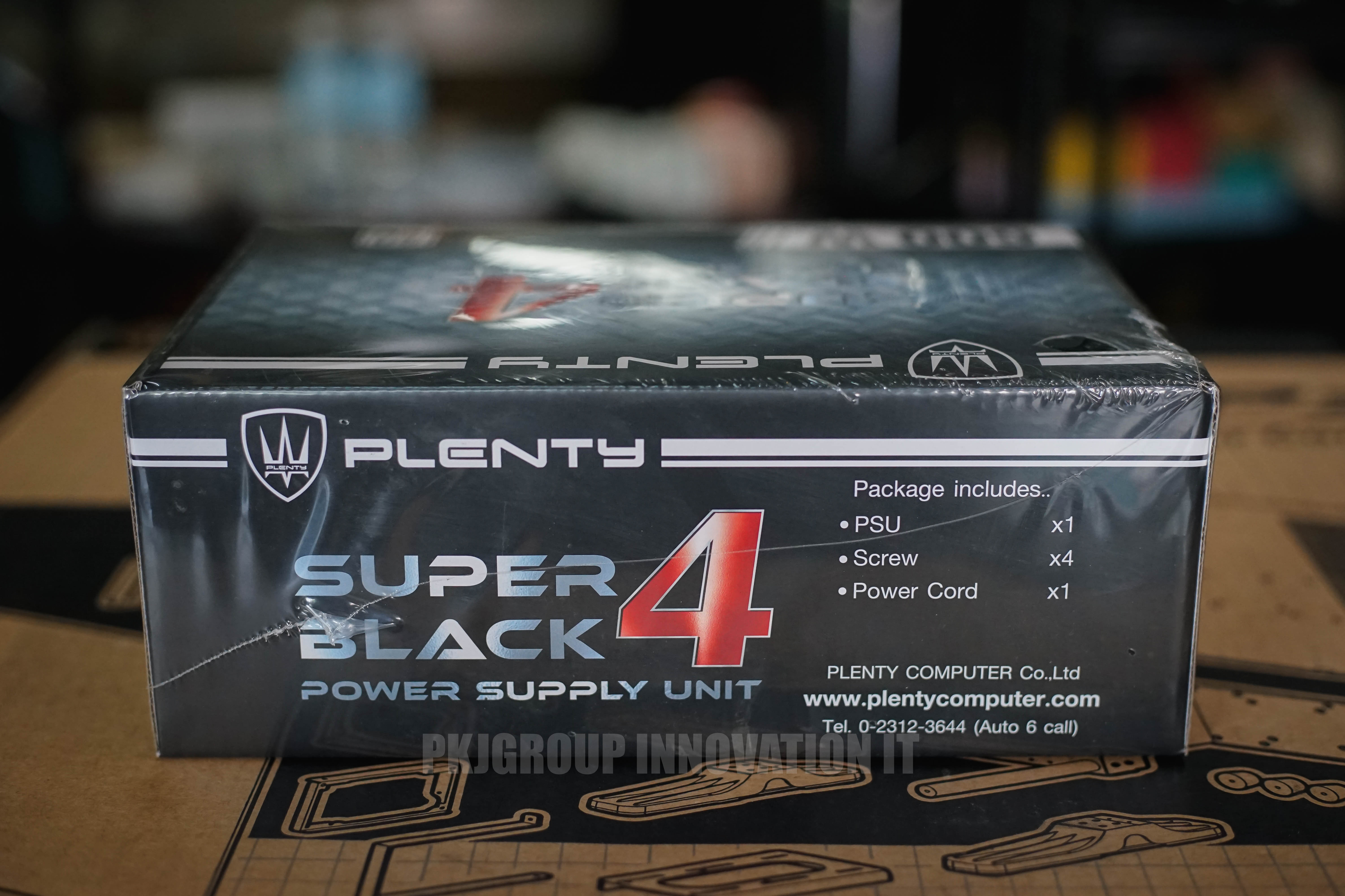 PC Power Plenty Super Black 4 600W