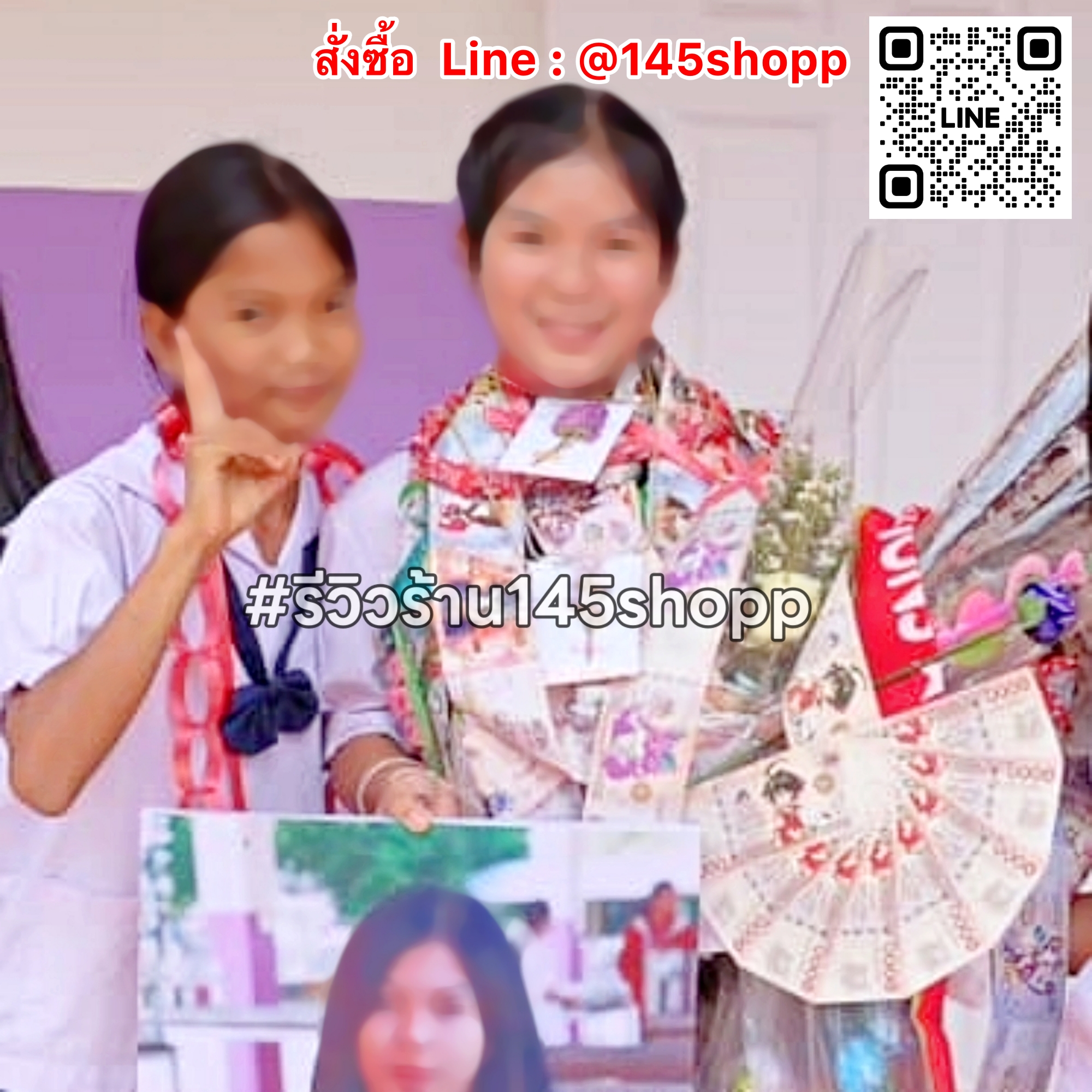 พวงมาลัยหมอลำ แบงค์กาโม่ แบบครึ่งวง 1ชาย แบงค์1,000 หนึ่งพัน พวงมาลัยคล้องคอนักร้อง พวงมาลัยนักร้อง