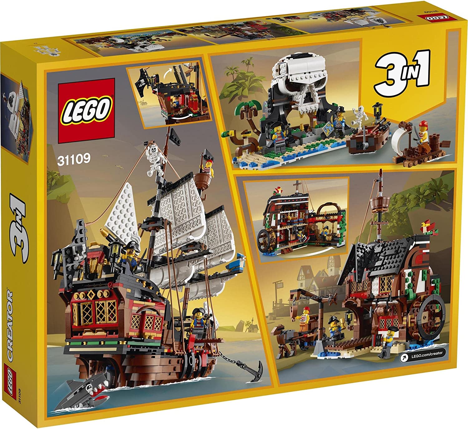 **MTS Toys**เลโก้ Lego 31109 Creator 3 in 1 : Pirate Ship