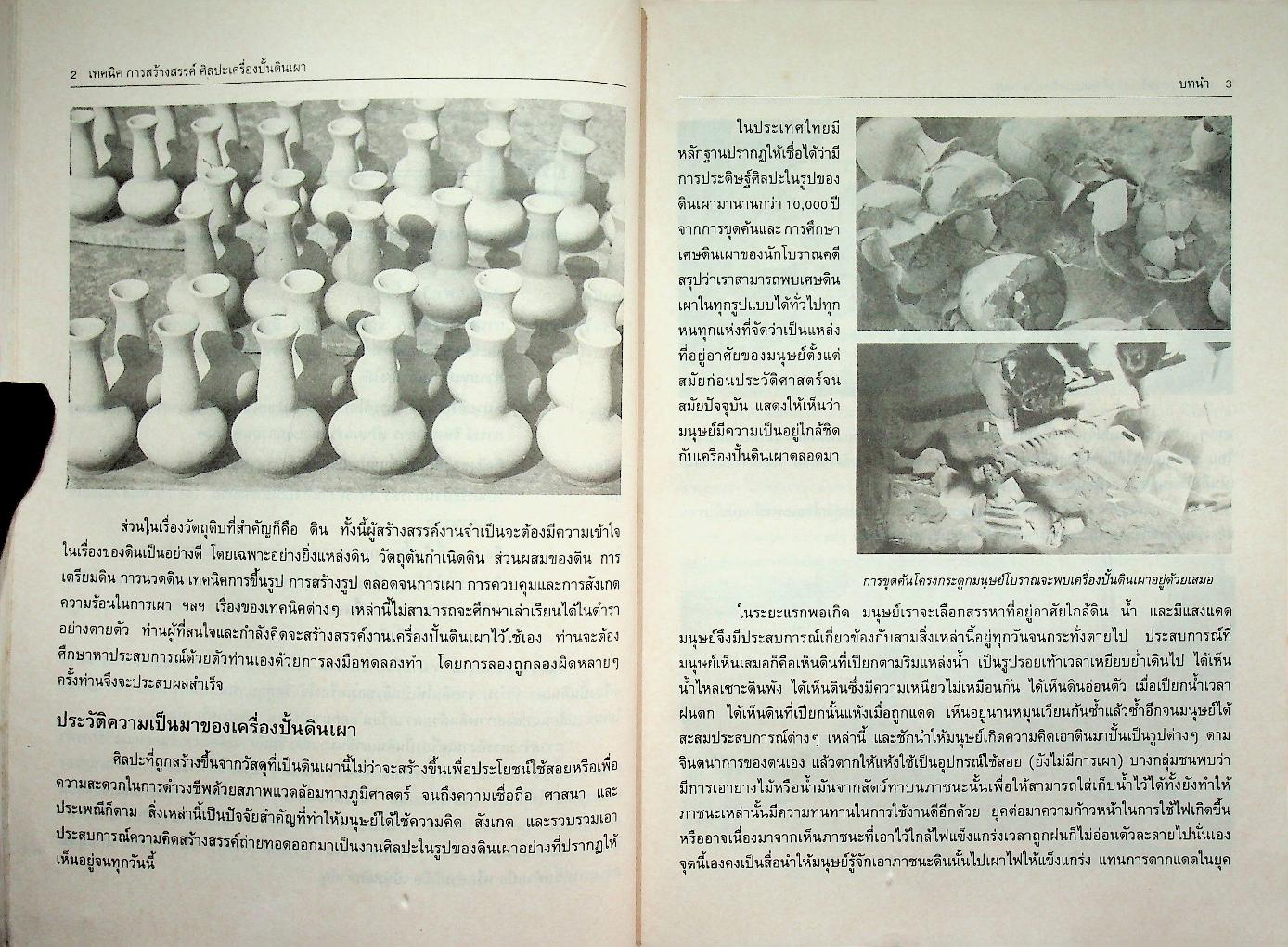 เทคนิคการสร้างสรรค์ศิลปะเครื่องปั้นดินเผา