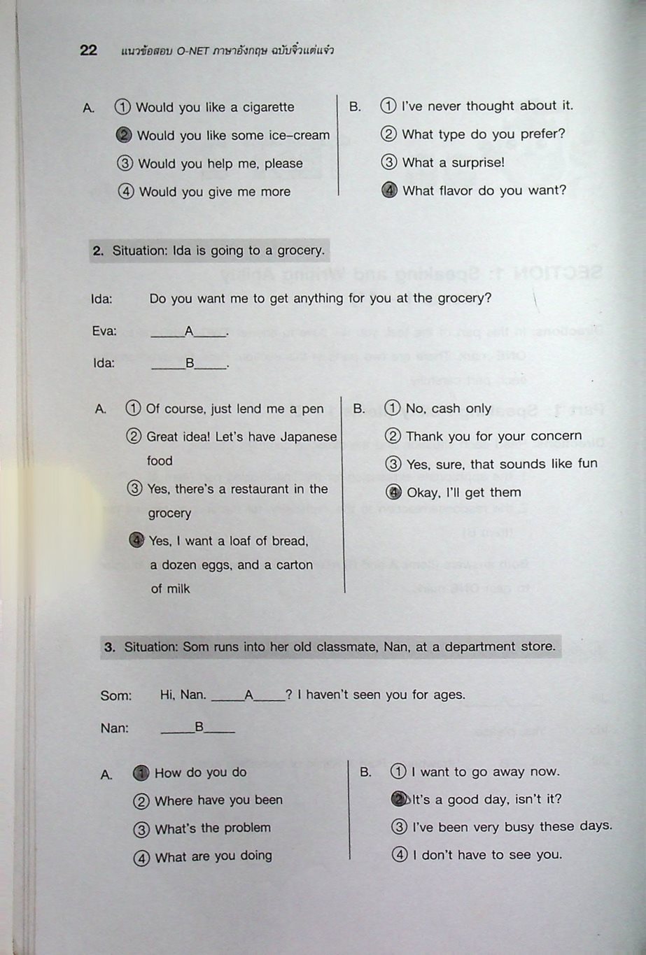 แนวข้อสอบ O-NET ภาษาอังกฤษ ฉบับจิ๋วแต่แจ๋ว