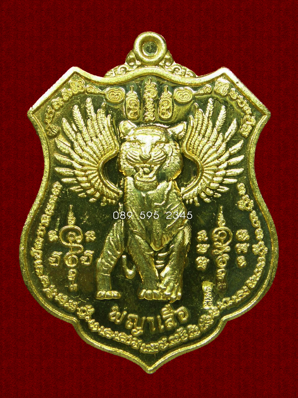 เหรียญพญาเสือบิน (เสือติดปีก) หลวงพ่อไฉน ฉนฺทสาโร