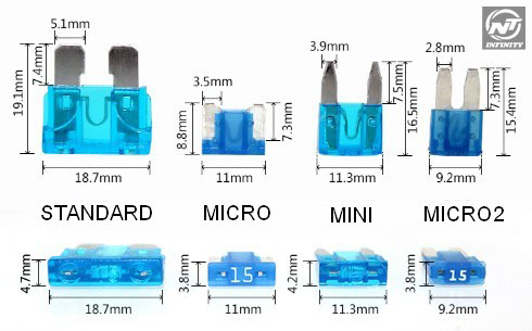ฟิวส์แท็ป Micro Fuse Tab อุปกรณ์ต่อไฟในรถไม่ต้องตัดต่อสาย