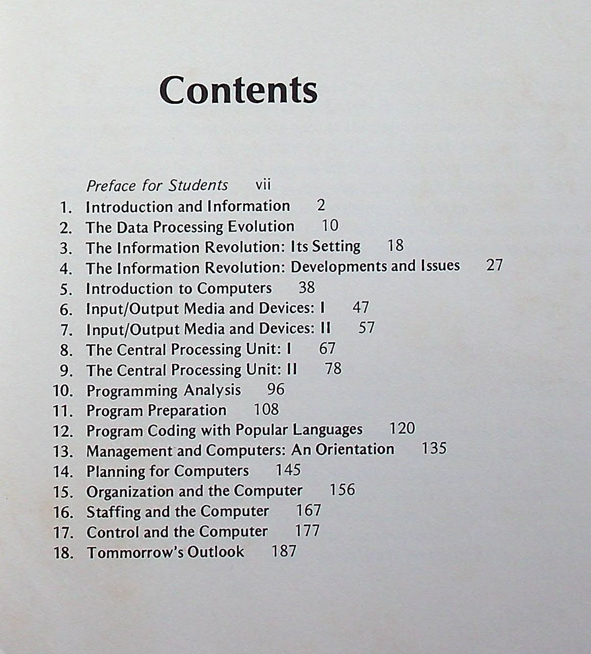 Study Guide to Accompany COMPUTERS IN BUSINESS