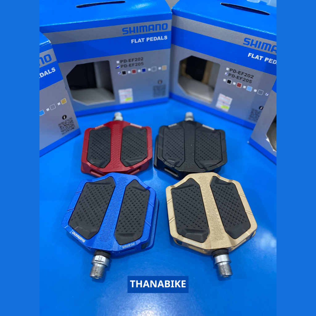 บันได FLAT SHIMANO รุ่น PD-EF205 ใช้กับรองเท้าทั่วไป