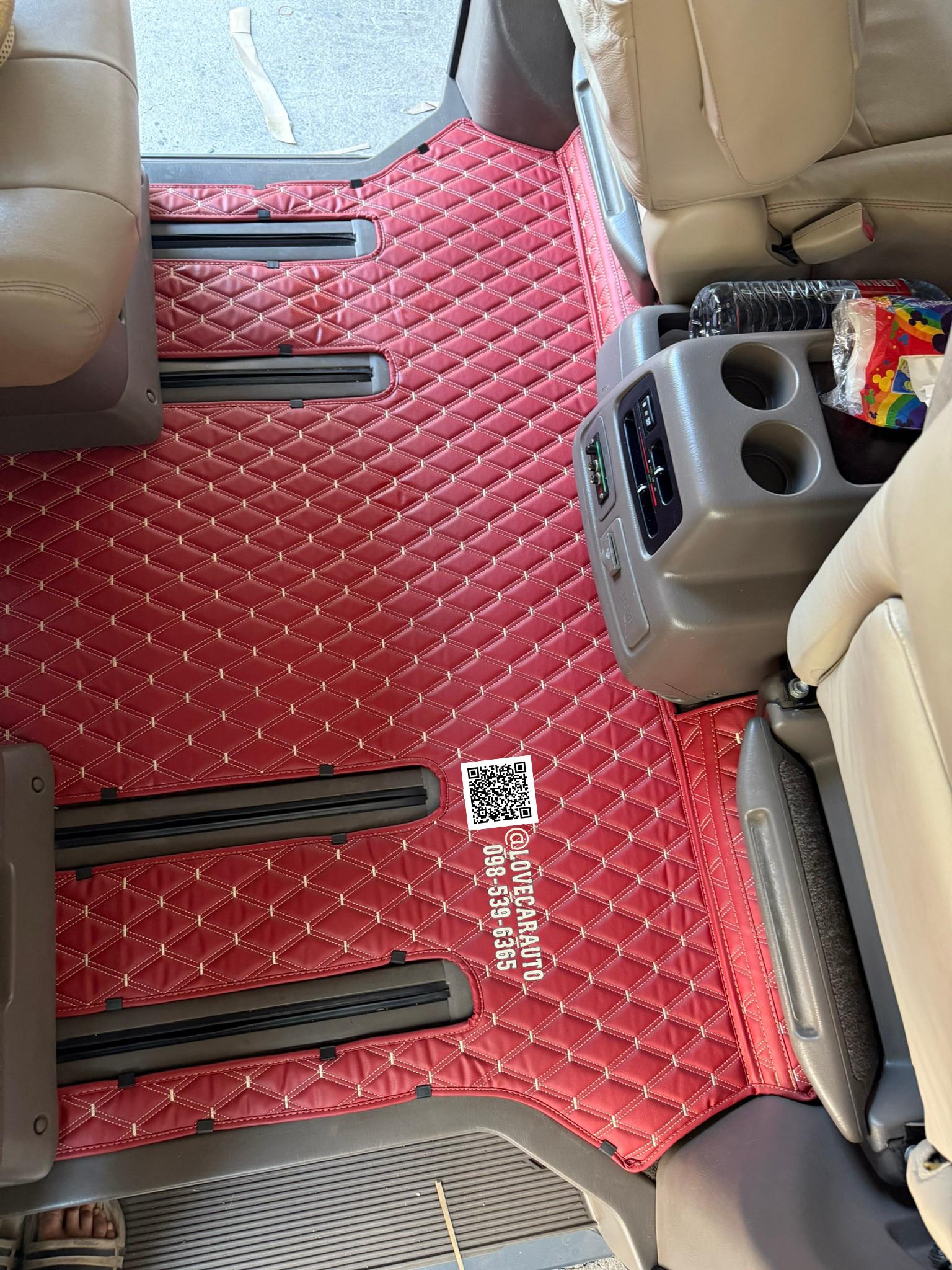 พรมปูพื้นรถตู้ 6D TOYOTA GRANVIA v6