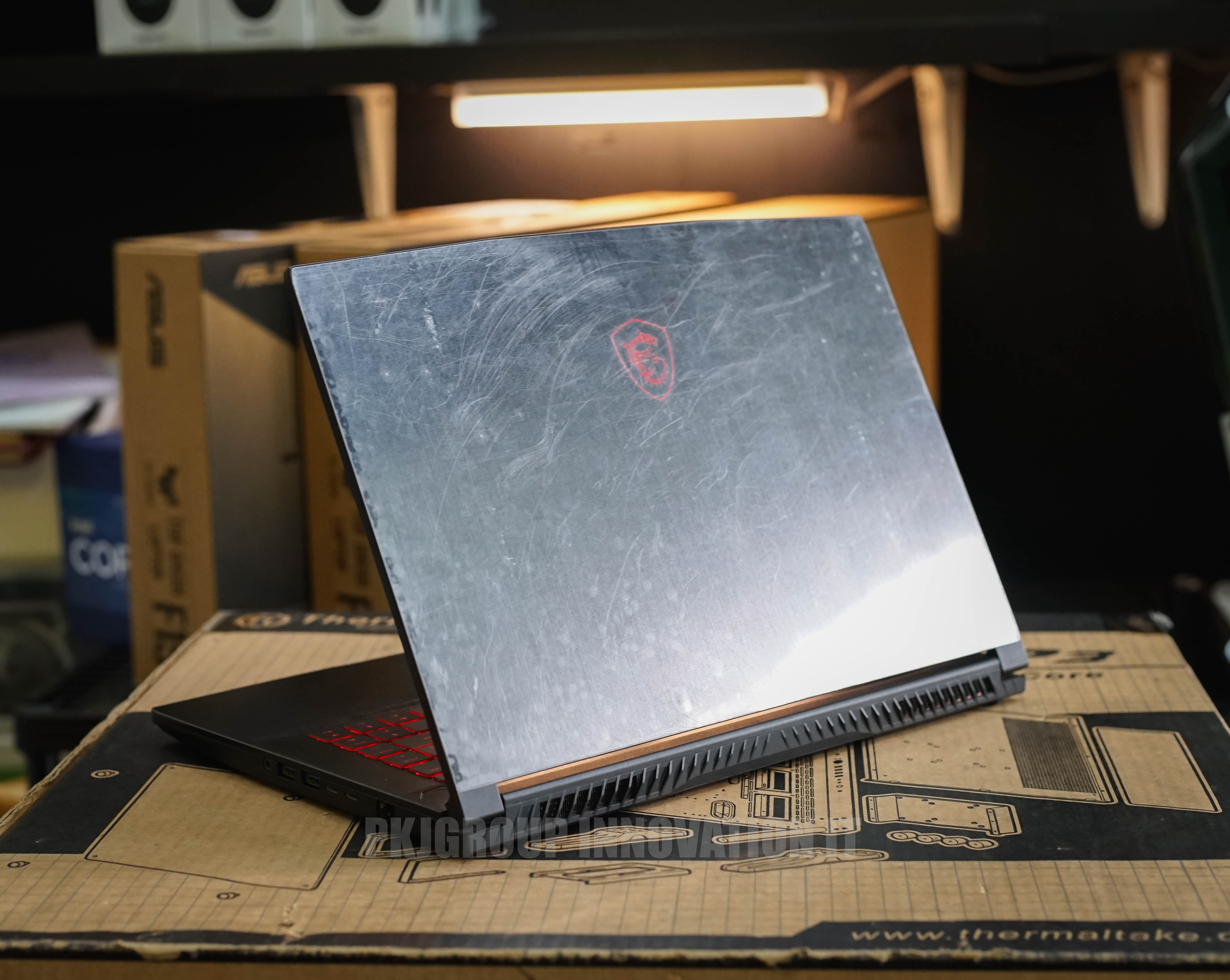 โน๊คบุ๊คเล่นเกมมือสอง MSI GF65-10UE233TH i5-10200H RAM 16 GB RTX3060