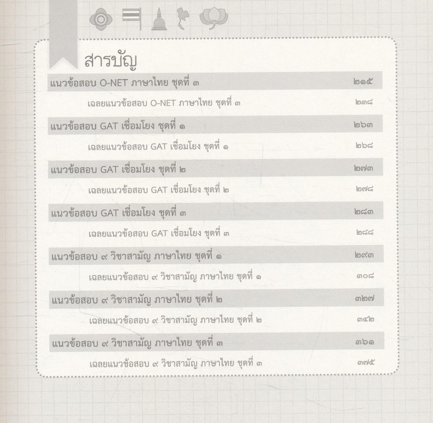 เตรียมสอบ ภาษาไทย ม.ปลาย ฉบับสมบูรณ์