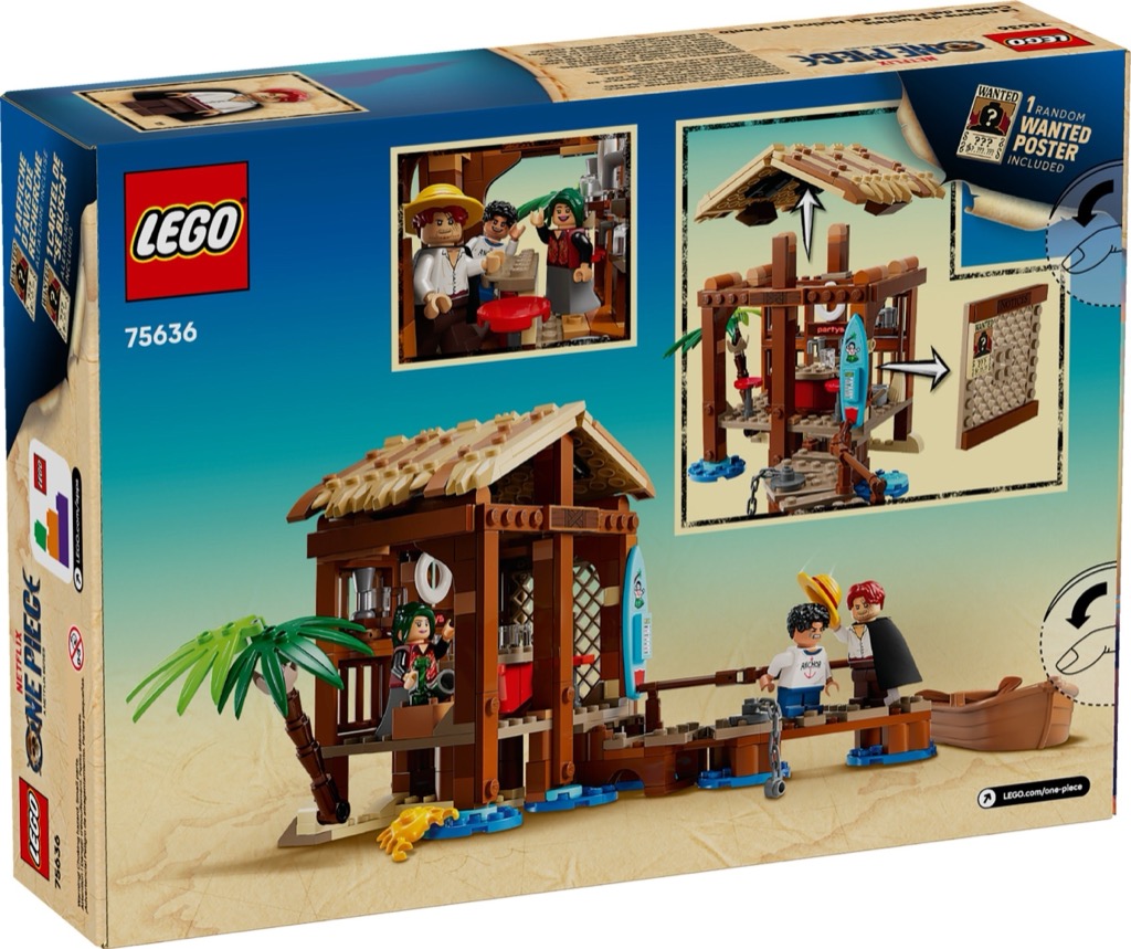 **MTS Toys**เลโก้ Lego 75636 One Piece : Windmill Village Hut