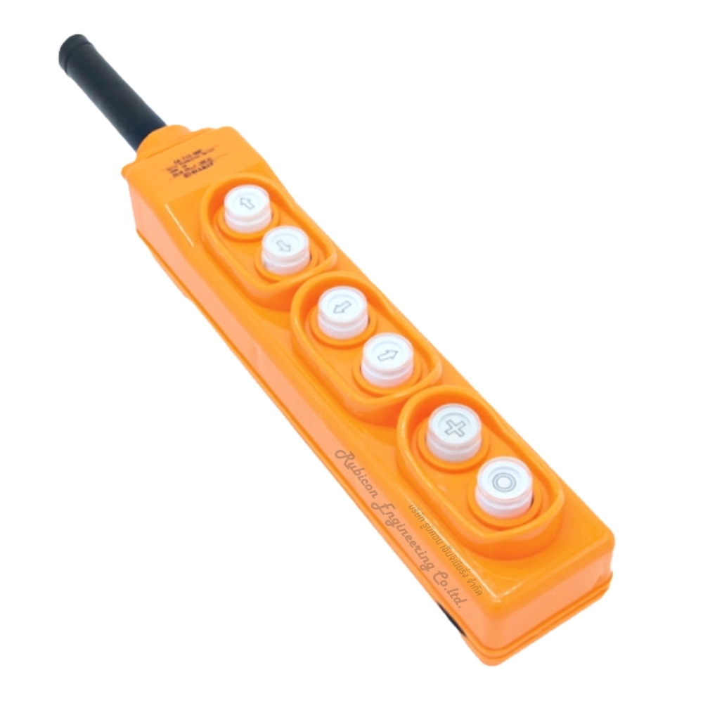 "DAKO" CA-T15-06P สวิทช์รอกต่อตรง 15A 250V 2.2KW (HOIST PUSH BUTTON SWITCH)