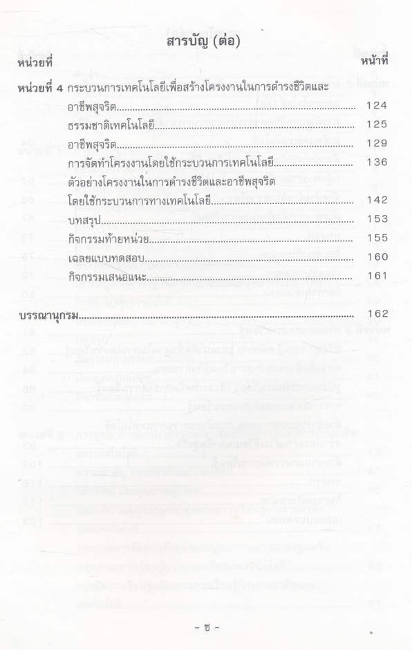 คู่มือครู การบูรณาการ การมาตรฐานสู่การดำรงชีวิต อาชีพ และเทคโนโลยี