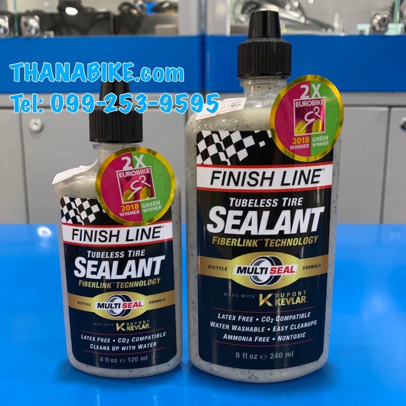 FinishLine Tubeless Tire Sealant น้ำยากันยางซึม น้ำยาจุ๊บเลส น้ำยาทูปเลส