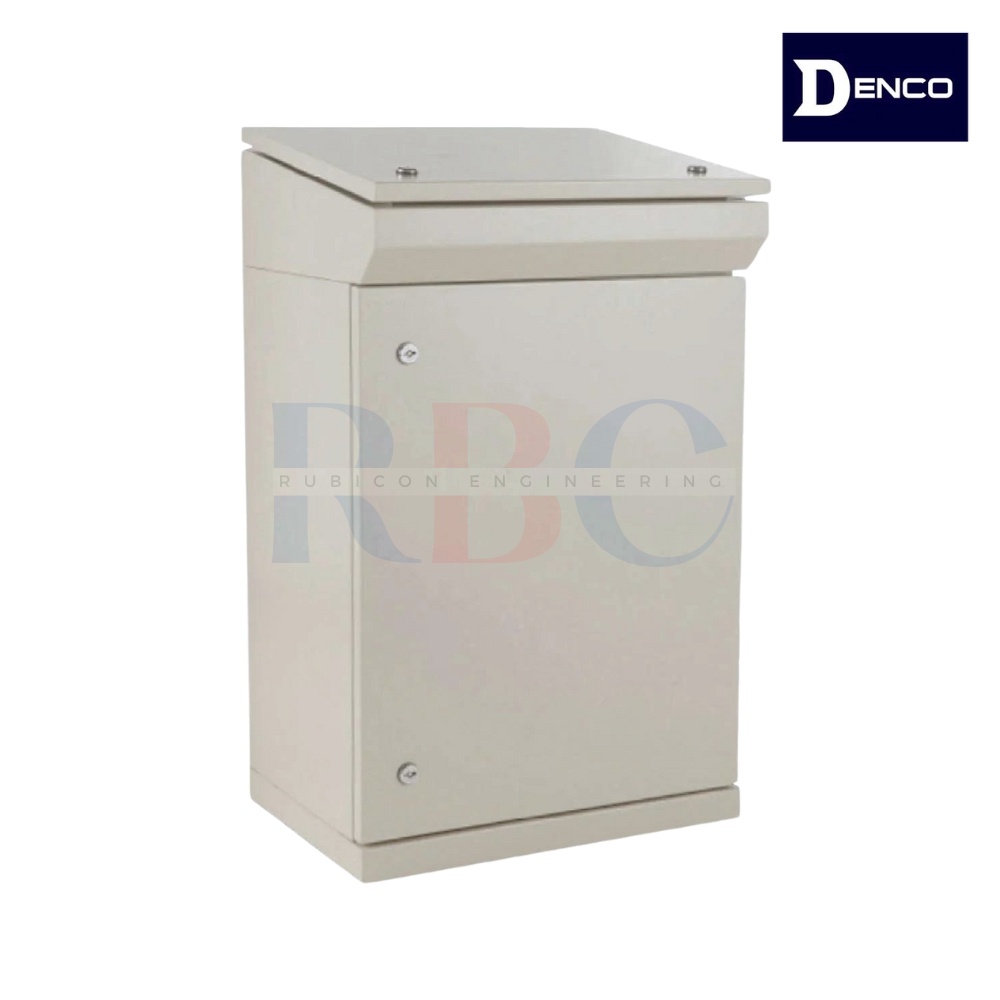 DENCO DC-1200 ตู้เหล็ก ตู้เฉียง IP40 ขนาด : 1200x1000x430 มม. วัสดุเหล็กหนา 1.5 มม. สีครีม (RAL 7032) (DESK CONSOLE ENCLOSURES MODEL DC)