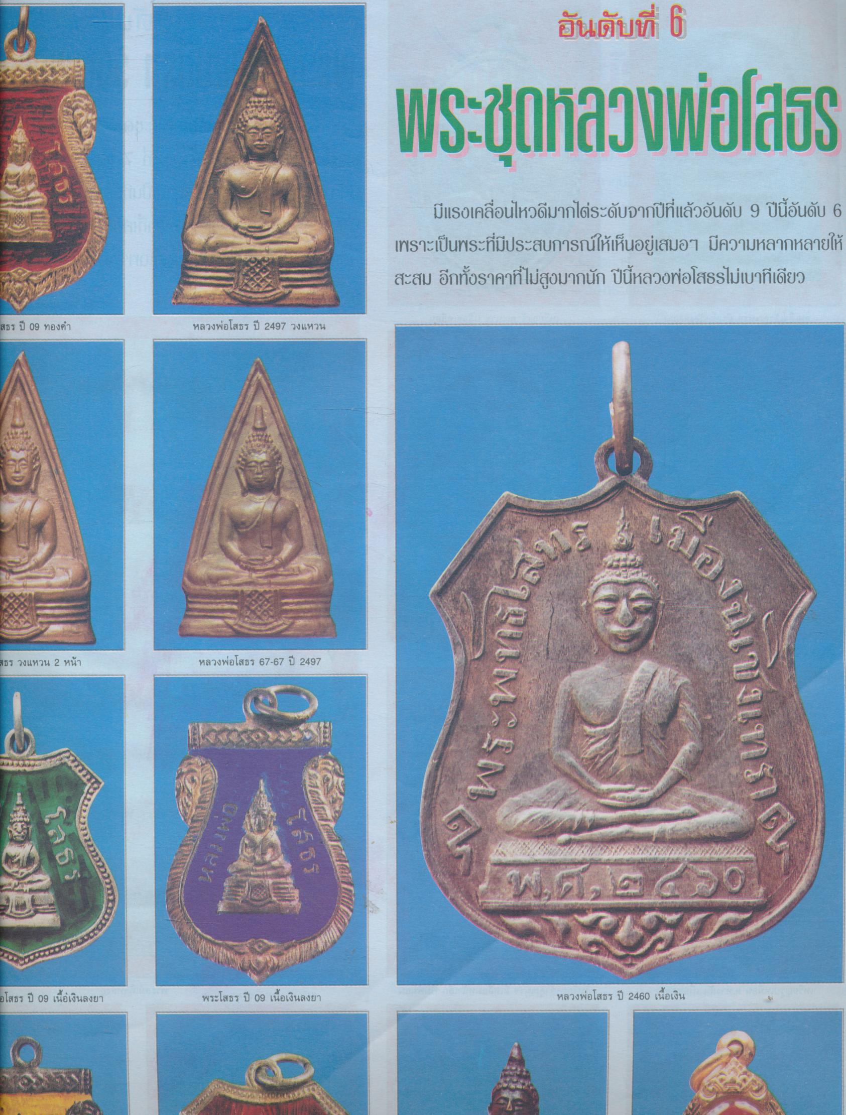 วิเคราะห์เช่าพระอะไรดี ปี 43