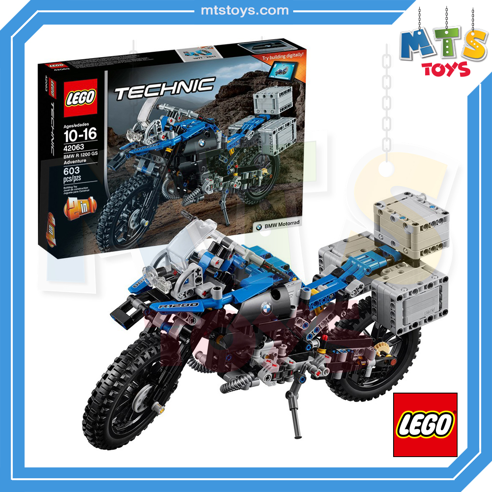 **MTS Toys**เลโก้ Lego Technic 42063 : BMW R 1200 GS Adventure