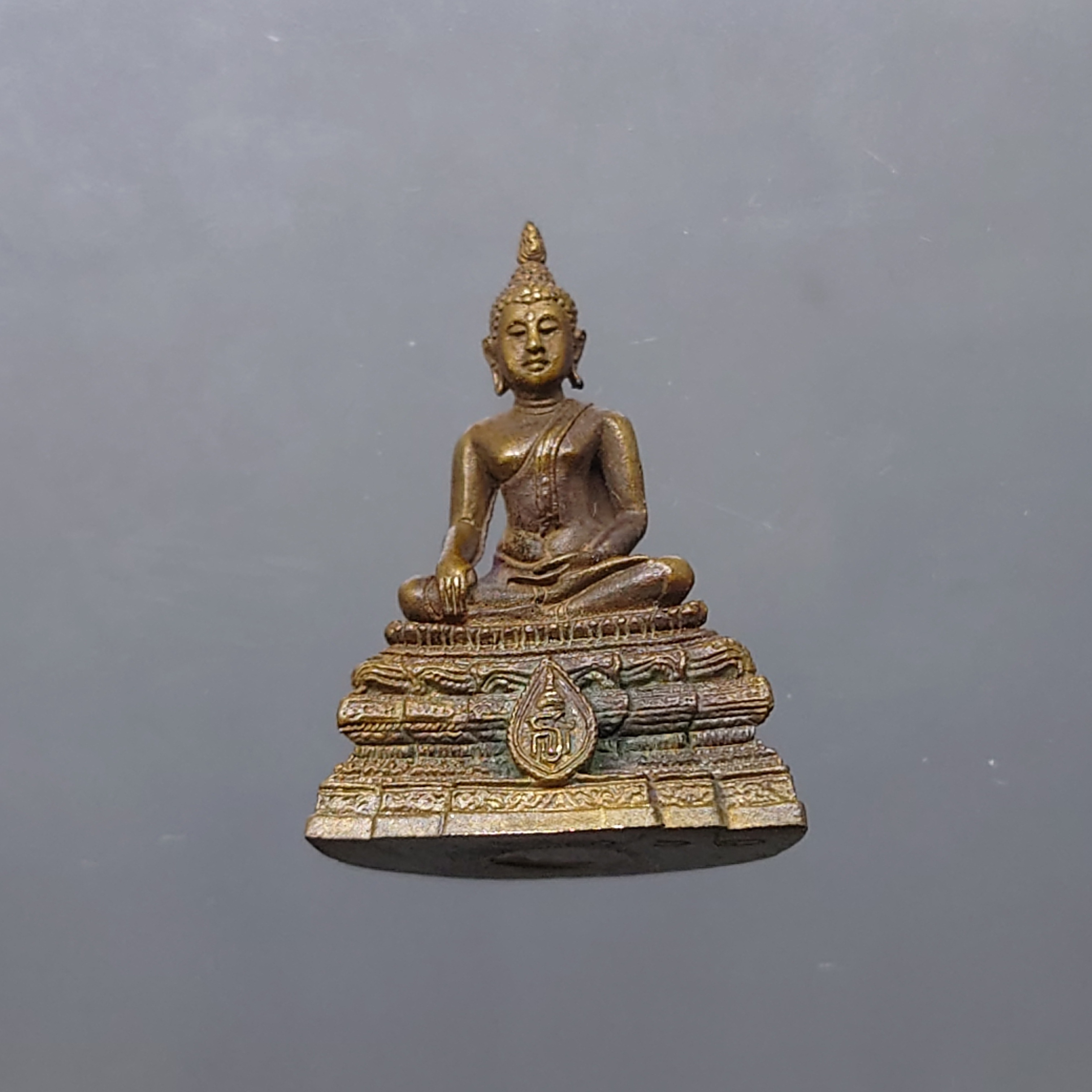 สมเด็จพระพุทธญาณนเรศวร ญสส สมเด็จพระญาณสังวรฯ สมเด็จพระสังฆราชฯ เนื้อสำริด วัดบวรนิเวศวิหาร พ.ศ.2534 กล่องเดิม