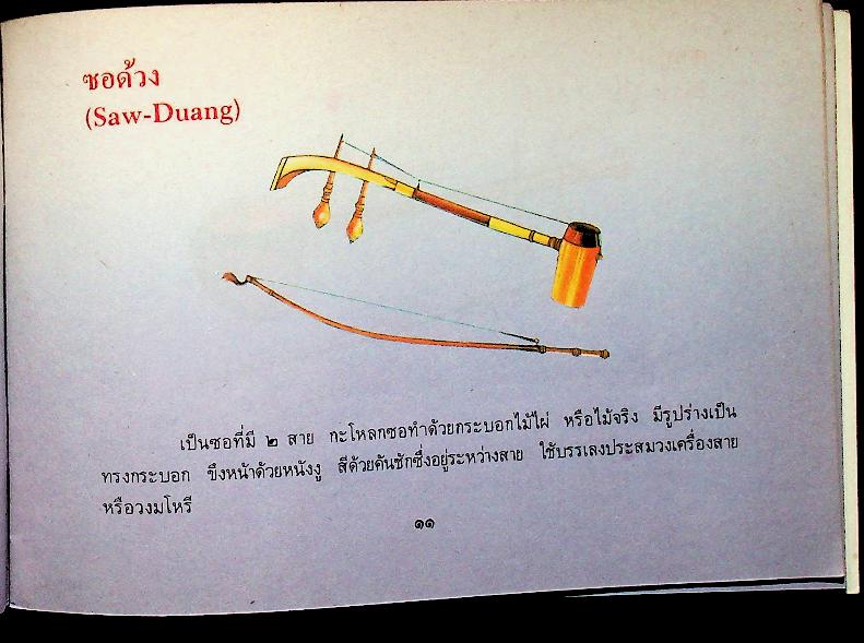 ชุดขุมทรัพย์ทางปัญญา เครื่องดนตรีไทย