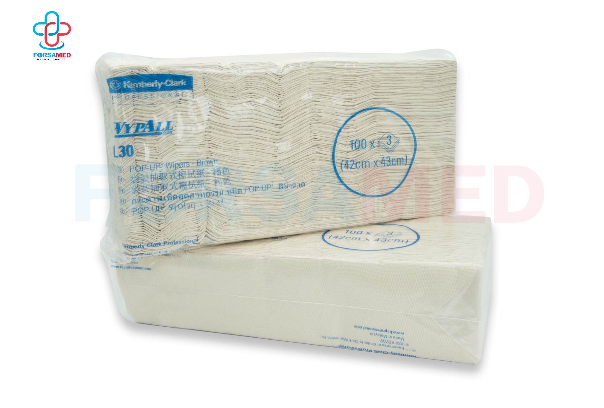 กระดาษเช็ดทำความสะอาด รุ่น Wypall L30 wipers ยี่ห้อ Kimberly-Clark