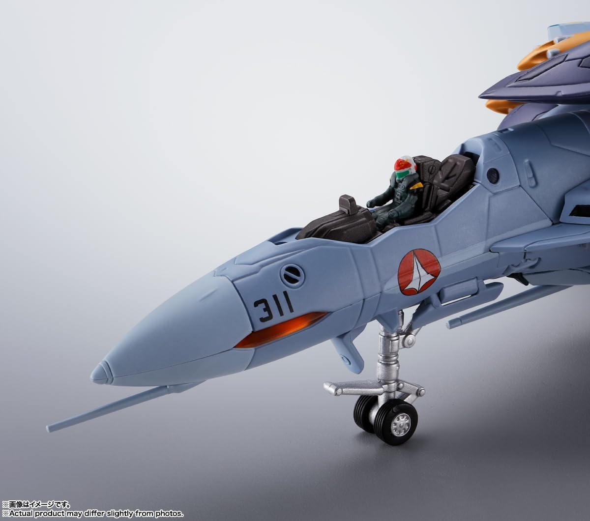 **MTS Toys**Hi-Metal R Macross : VF-0A Phoenix+QF2200D-B Ghost [Shin Kudo Use]