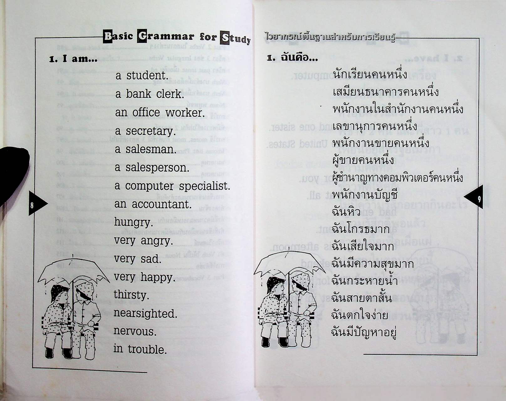 ไวยากรณ์พื้นฐานสำหรับการเรียนรู้ Basic Grammar for Study