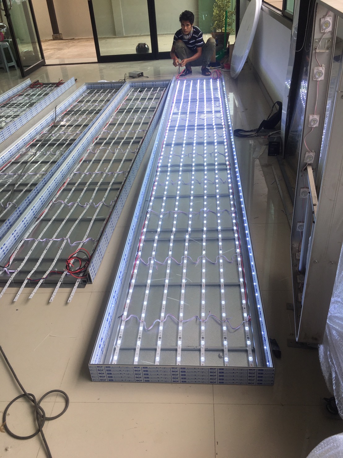 ป้ายกล่องไฟโครงอลูมิเนียมแอลอีดี ไม่เป็นสนิมตลอดอายุการใช้งาน