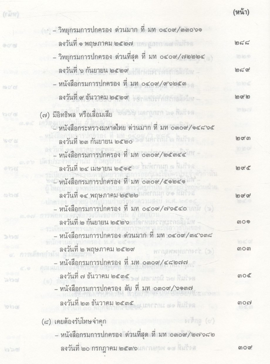 คู่มือปฏิบัติงานเกี่ยวกับ กำนัน ผู้ใหญ่บ้าน