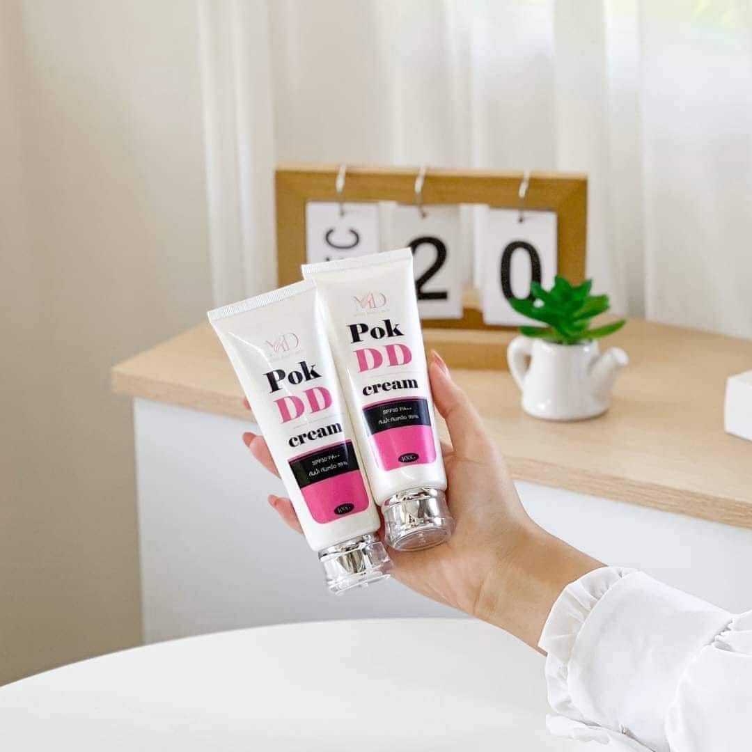 พอกดีดีครีม กันแดดพอกดีเปลี่ยนผิวขาวPOK DD CREAM 100 g.