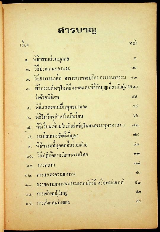 พิธีกรรมสำหรับโรงเรียน ฉบับกรมการศาสนา