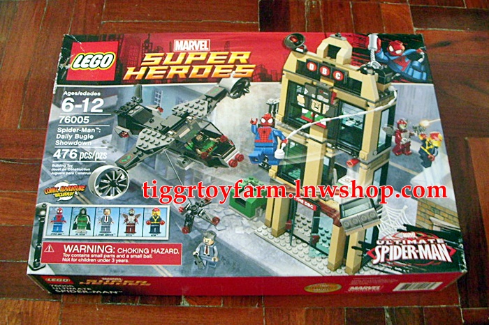 LEGO Superheroes 76005 Daily Bugle Showdown (กล่องไม่สวย)