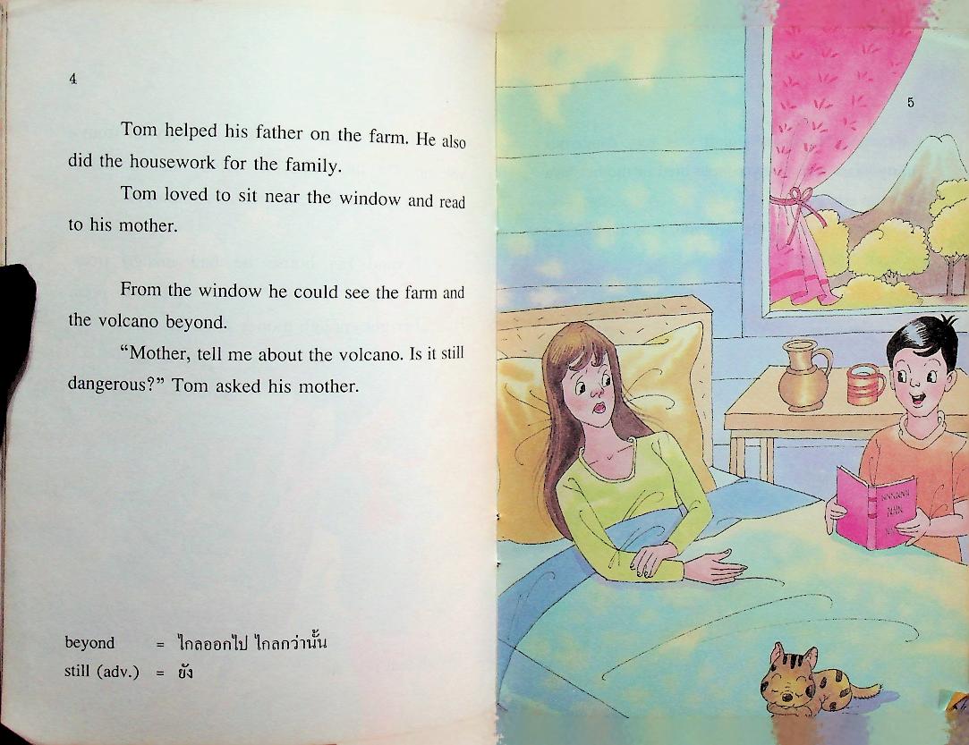 หนังสืออ่านเพิ่มเติมภาษาอังกฤษ ชั้นประถมศึกษาปีที่ 6 TOM, THE HERO