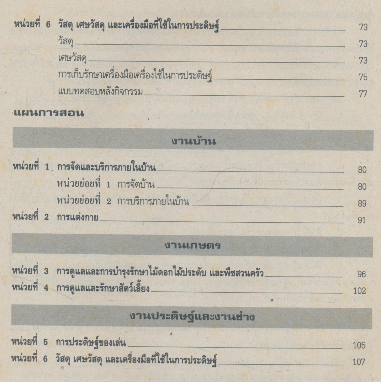 แผนการสอนวิชา กพอ. ป.1
