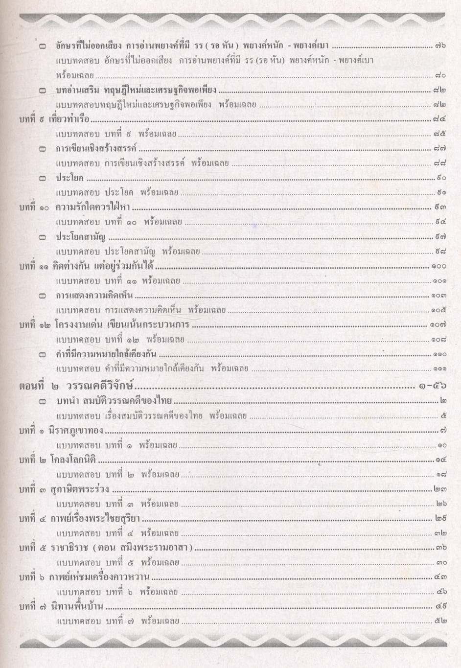 คู่มือ-เตรียมสอบ ภาษาไทย ฉบับรวม ม.๑-๒-๓ ช่วงชั้นที่ ๓ (ม.๑-ม.๓)