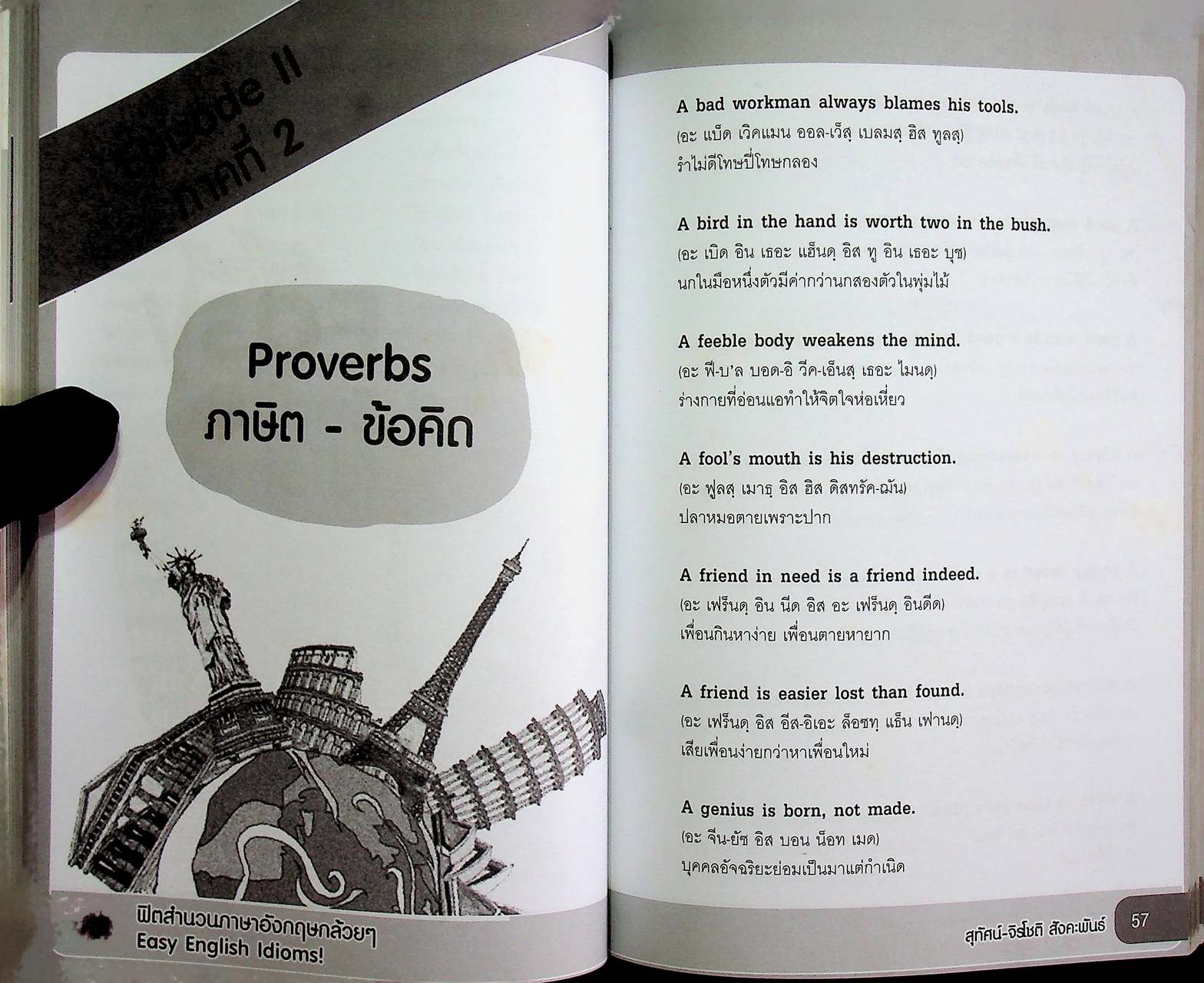 ฟิตสำนวนภาษาอังกฤษกล้วยๆ Easy English Idioms!