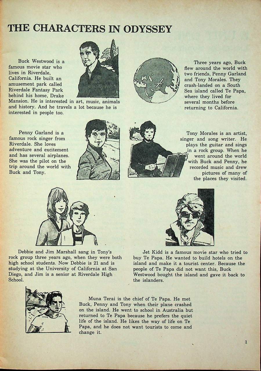 หนังสือคู่มือครูภาษาอังกฤษ รายวิชา อ 513 - อ 514 วิชาหลัก 3-4 ODYSSEY ชั้นมัธยมศึกษาปีที่ 5