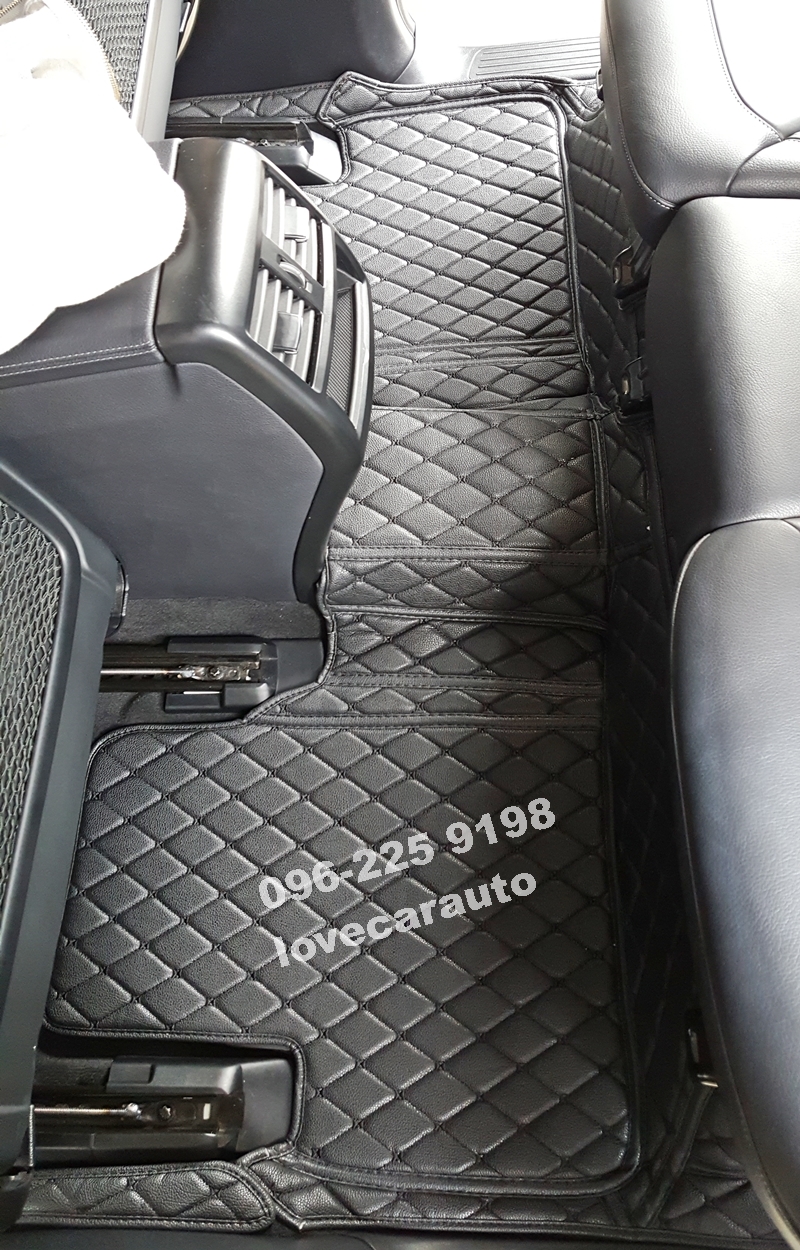 พรมปูพื้นรถยนต์ Ben Gle500 พรม6D สีดำด้ายดำ