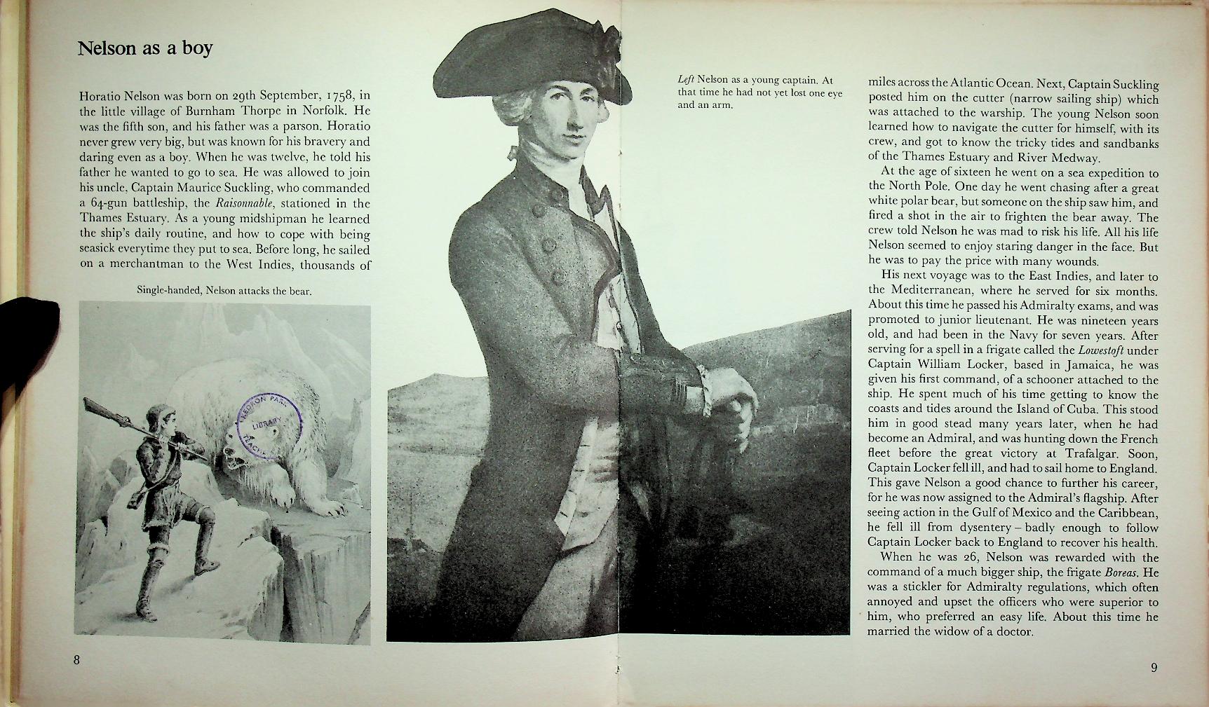 A Sentinel book : NELSON'S NAVY (ประวัติศาสตร์ทัพเรืออังกฤษ)