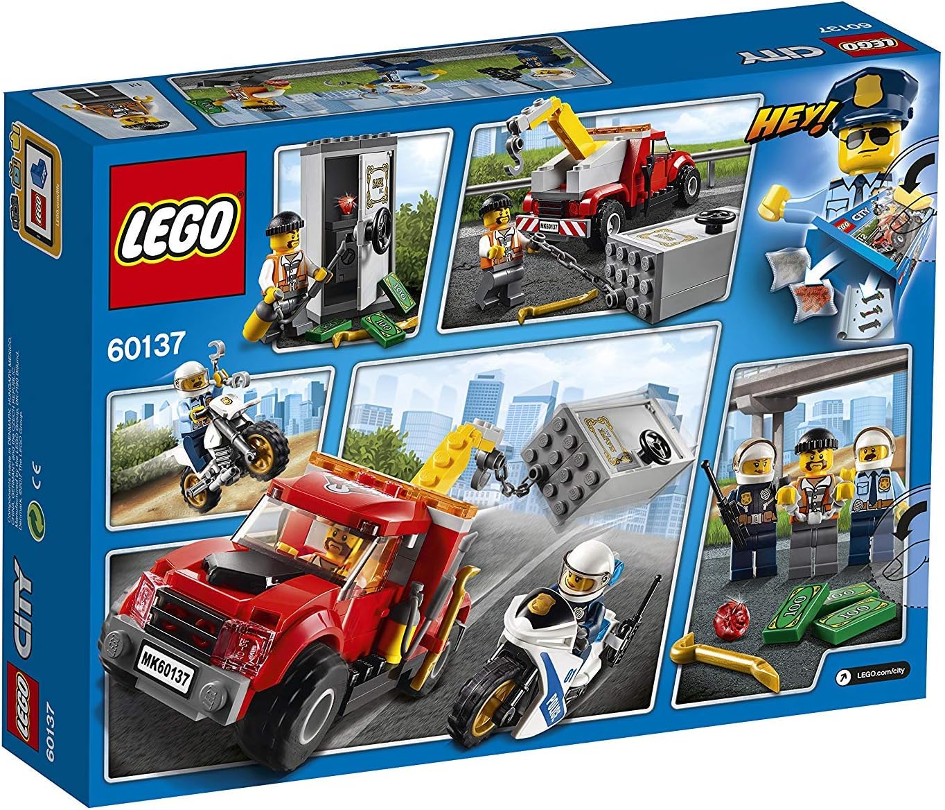 **MTS Toys**เลโก้ Lego 60137 City : Tow Truck Trouble
