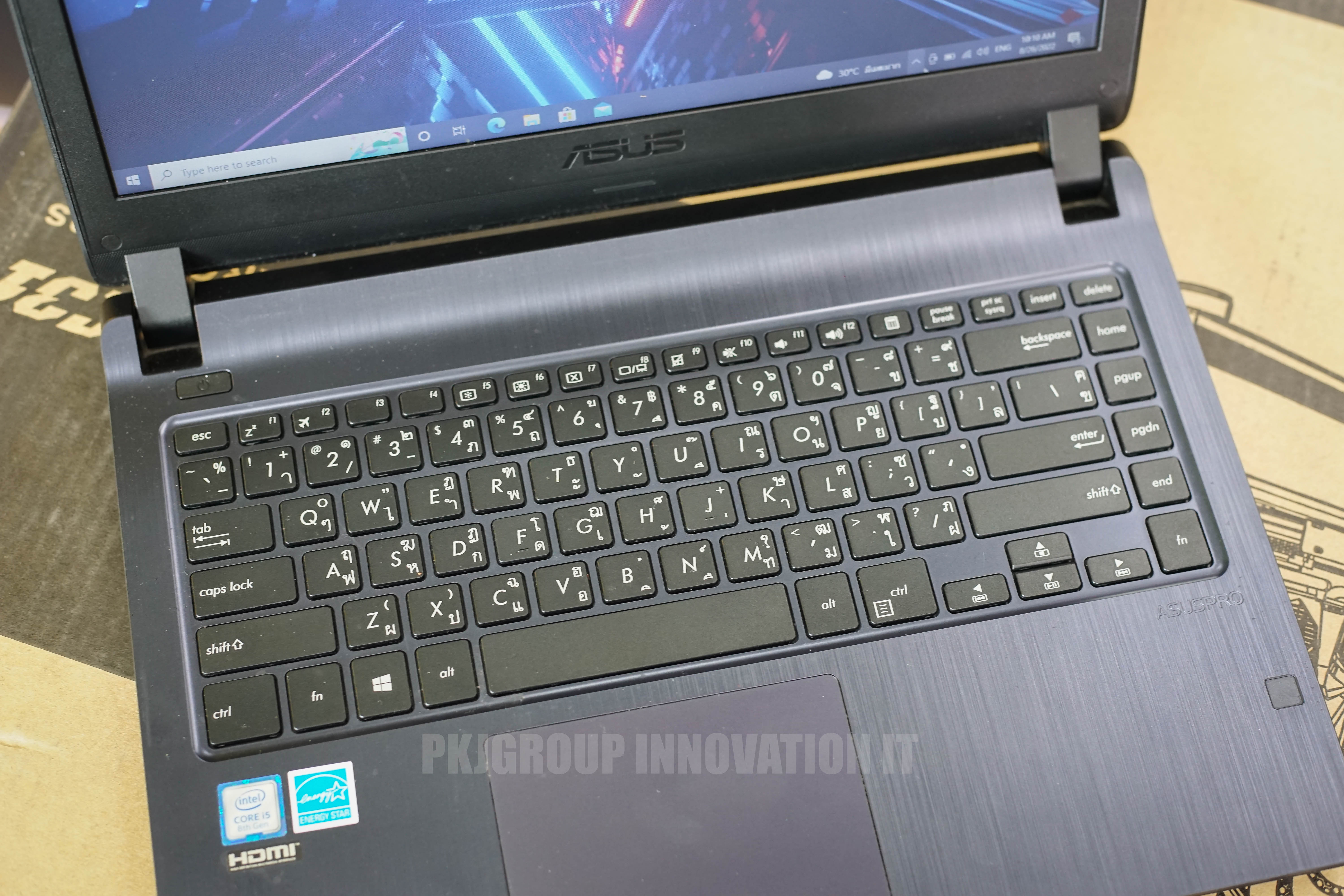 โน๊ตบุ๊คมือสอง Asus P1440FA-FQ0518 i5-8265U RAM 8 GB HDD 1TB
