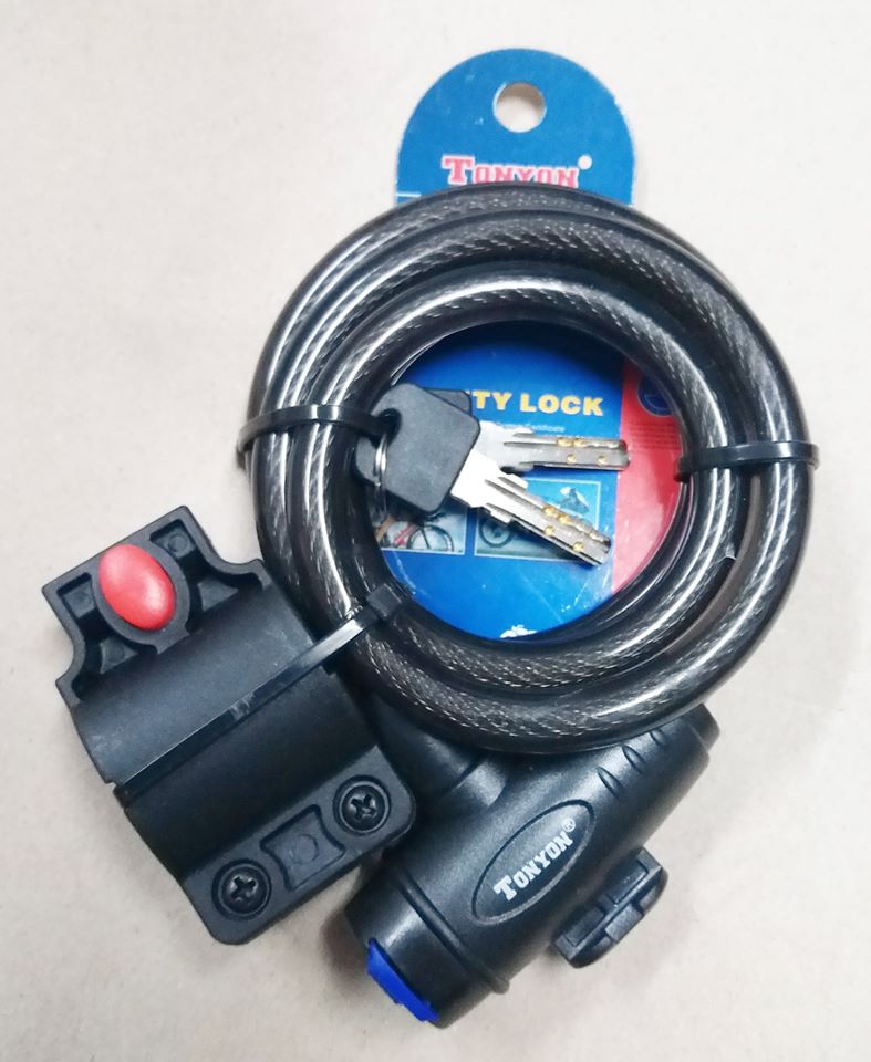 รหัสสินค้า 136 สายคล้องล็อค ยานพาหนะ