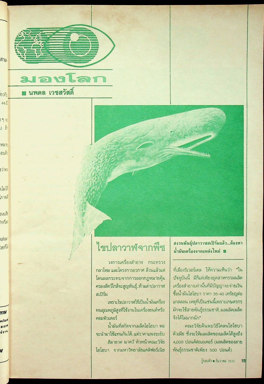 รู้รอบตัว ปีที่ 4 ฉบับที่ 47 : ธันวาคม 2532