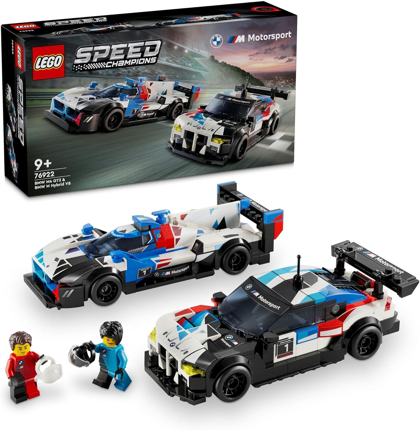 **MTS Toys**เลโก้ Lego 76922 Speed Champions : BMW M4 GT3 & BMW M Hybrid V8 Race Cars