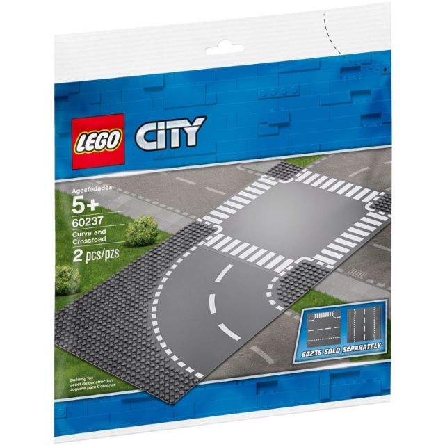 **MTS Toys**เลโก้ Lego 60237 City : Curve and Crossroad