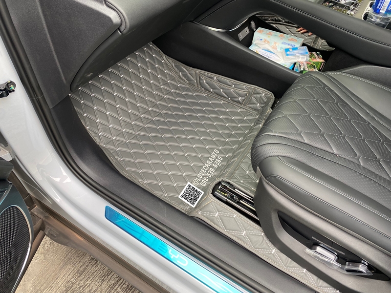 พรมปูพื้นรถยนต์ 6D BYD SEALION 6 2024 สีเทา