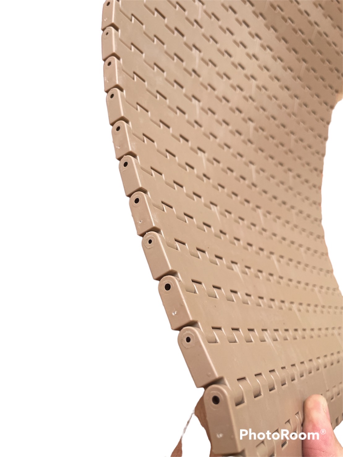 Har5935 Belt Conveyor flat top modular belt สายพานลำเรียงแบบตรงใช้ในโรงงานอุตสาหกรรมอาหาร น้ำดื่ม ต่างๆจัดส่ง ในประเทศไทย รวดเร็ว