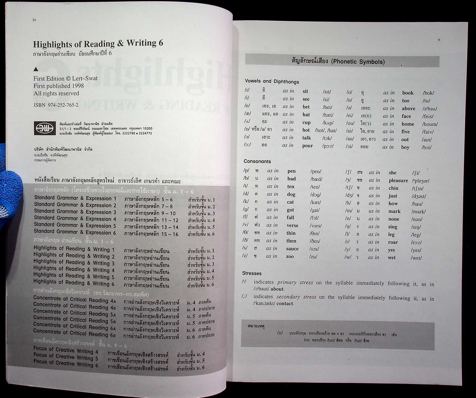 HIGHLIGHTS OF READING AND WRITING ชั้น ม.1-ม.6 (ครบชุด 6 เล่ม)