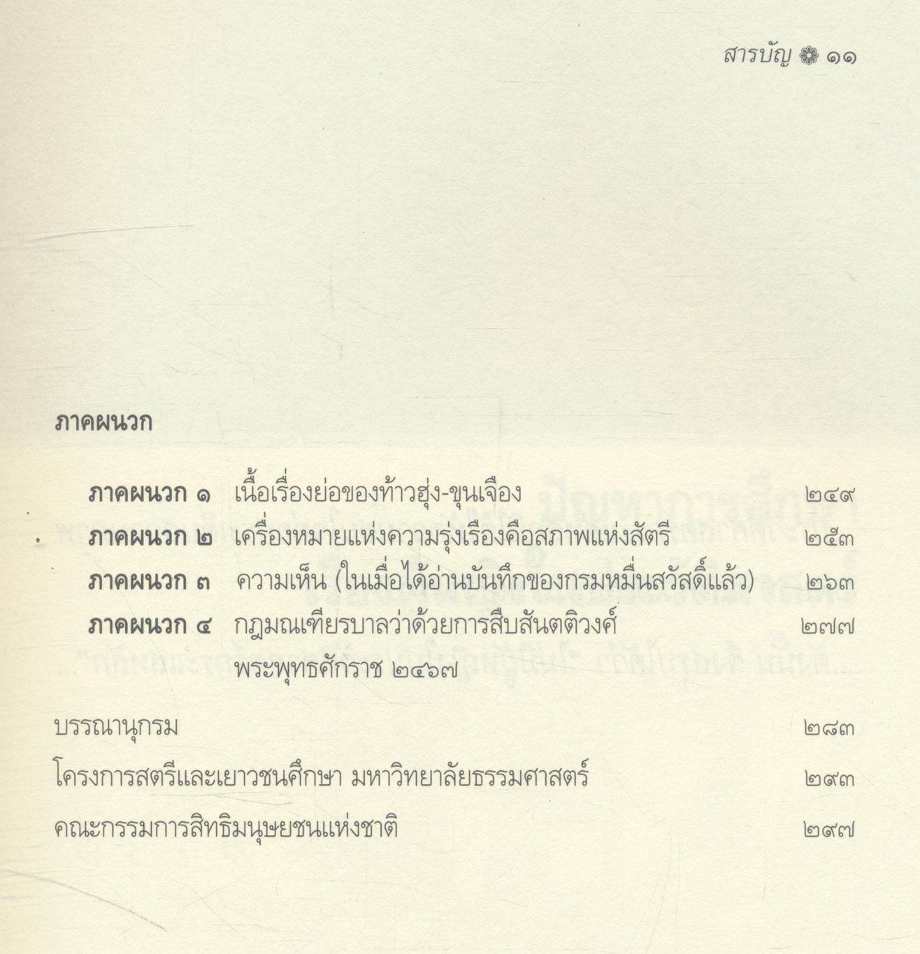 ย้อนรอยสิทธิความเป็นคนของผู้หญิง