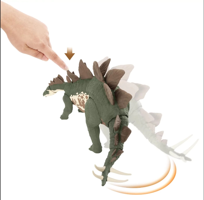 **MTS Toys**Mattel Jurassic World Camp Cretaceous : GWD62 Dino Escape Stegosaurus [ความยาวจากหัวถึงหาง 35 ซ.ม.]