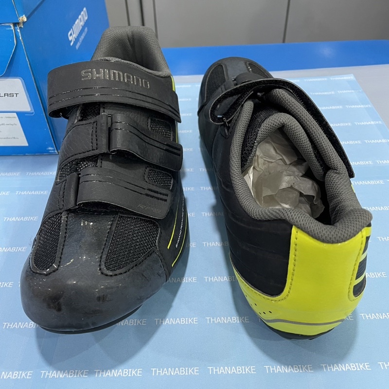 รองเท้า * ลดล้างสต๊อก * เสือหมอบ shimano RP2 รองเท้าเสือหมอบ และสามารถใส่คลีทเสือภูเขาได้ รองเท้าปั่นจักรยาน